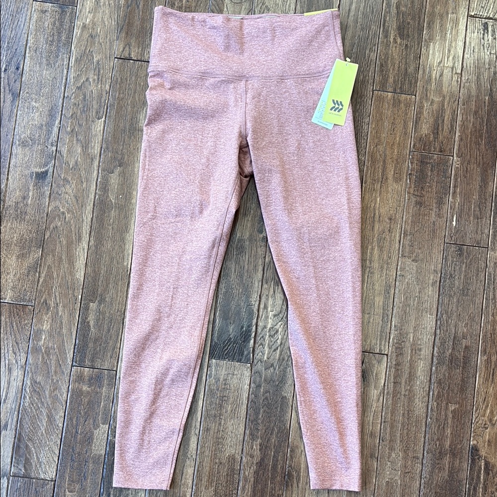 All in Motion Pink Heathered Leggings